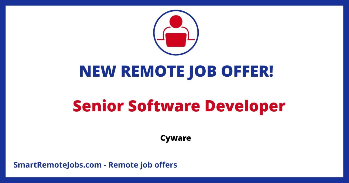 Join Cyware, a cutting-edge cybersecurity platform seeking a passionate back-end developer for an innovative and collaborative team.