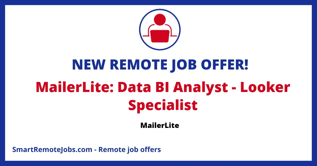 Join MailerLite as a Data Analyst and pioneer innovative data strategies with a thriving, remote-first team offering robust benefits and growth opportunities.