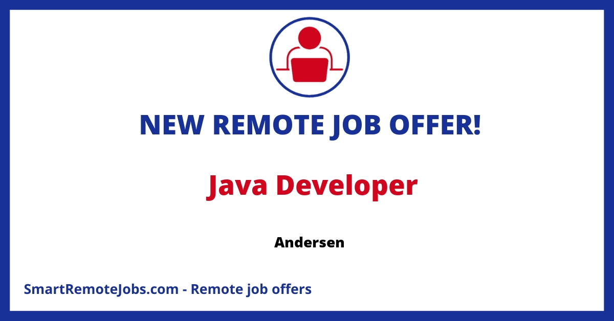 Join Andersen as an experienced Java Developer for a USA-based project with a leader in cloud communications. Develop REST APIs with an advanced tech stack.